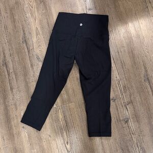 Black Lululemon align leggings